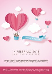 Locandina San Valentino 2018 - Love is in the air