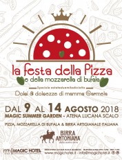 Locandina La Festa della Pizza e della Mozzarella di Bufala