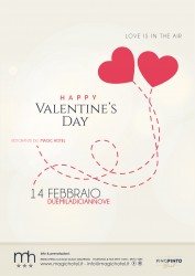 Locandina San Valentino Love is in the air