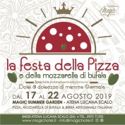 Locandina La Festa della Pizza e della Mozzarella di Bufala
