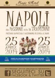 Locandina Napoli, una passione fatta da tradizioni. Posteggia Napoletana