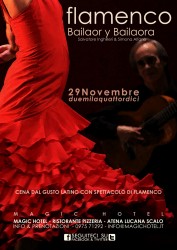 Locandina Flamenco Bailaor y Bailaora