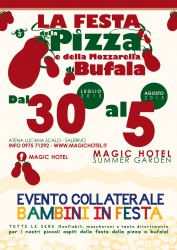 Locandina La festa della Pizza e della Bufala