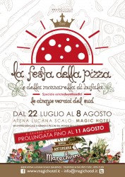 Locandina La Festa della Pizza e della Mozzarella di Bufala