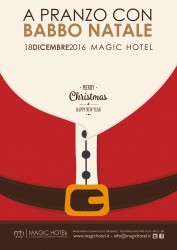 Locandina A Pranzo con Babbo Natale
