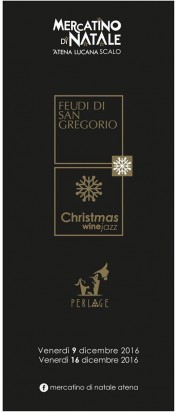 Locandina Christmas Wine Jazz - Feudi di San Gregorio