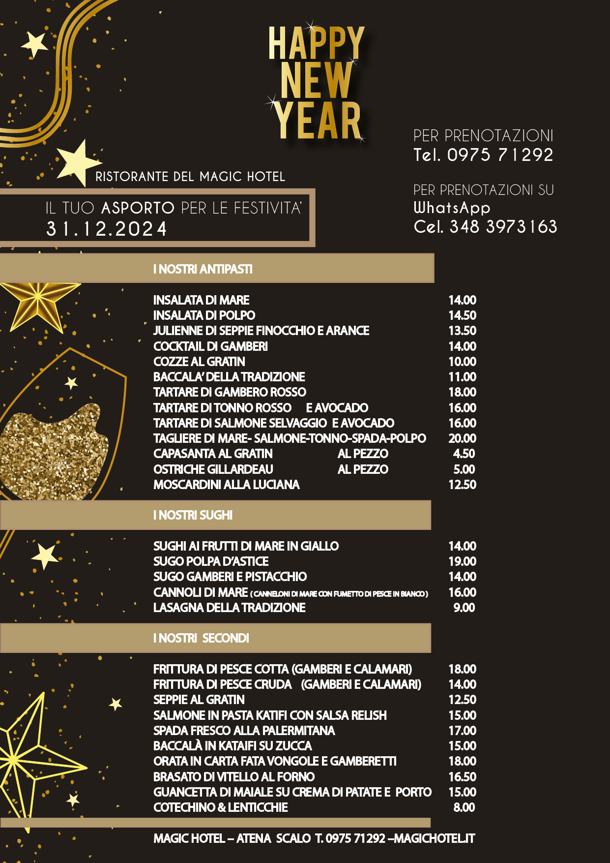ASPORTO DI SAN SILVESTRO 2024