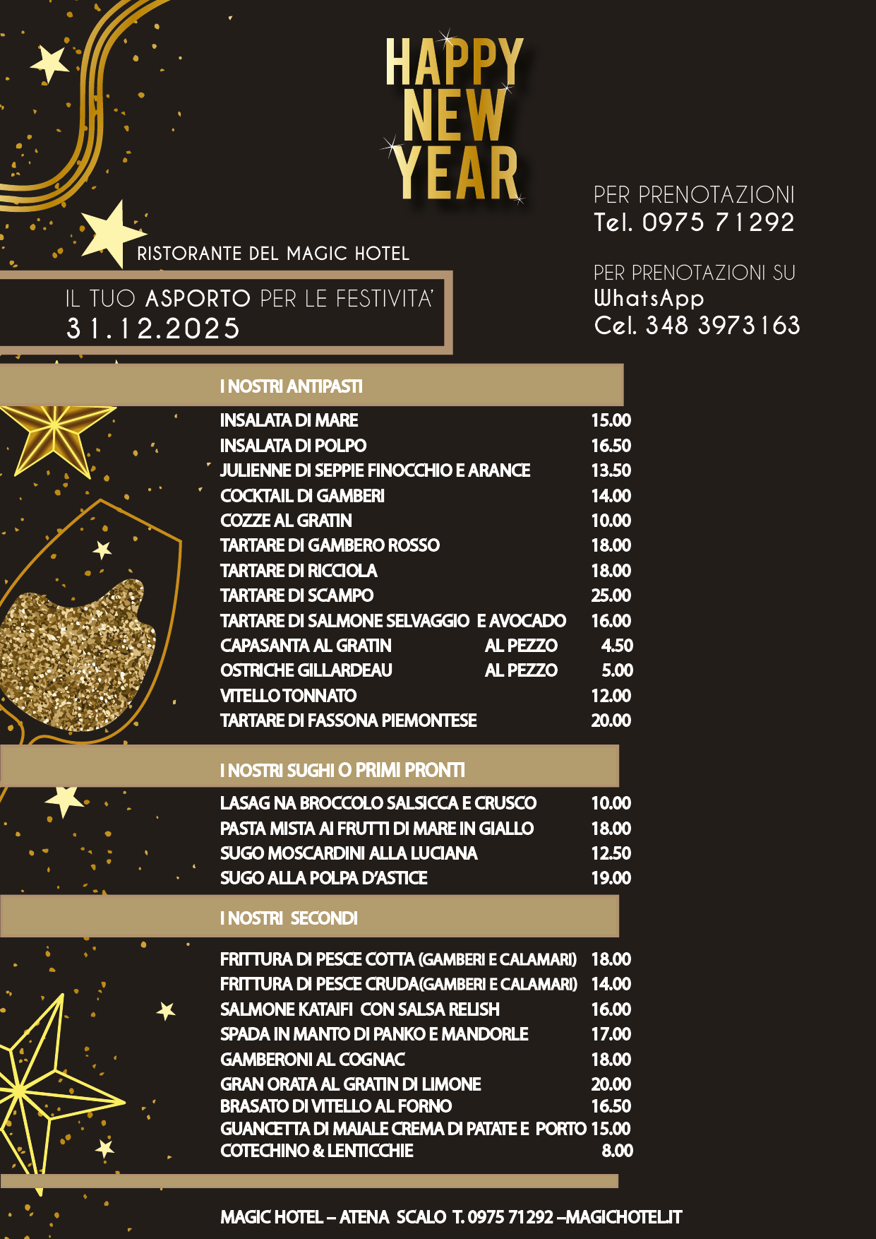 ASPORTO DI SAN SILVESTRO 2025